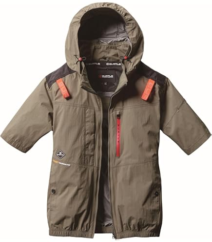 Amazon.co.jp: BURTLE バートル エアークラフト半袖ブルゾン(ユニ